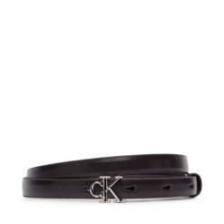 Pasek Calvin Klein. Czarne paski Calvin Klein, bez wzorów. Za 209.99 zł.