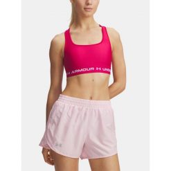 Biustonosz sportowy UA Crossback Mid Bra 1361034-681 S. Czerwone bielizna sportowa Under Armour, s, bez wzorów. Za 121.99 zł.