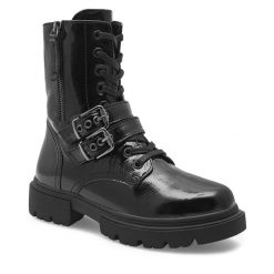 Botki Sergio Bardi. Czarne botki Sergio Bardi, bez wzorów, bez obcasa, na płaskiej podeszwie, bez zapięcia. Za 189.99 zł.