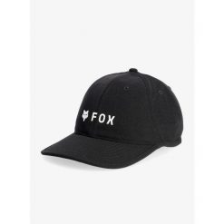 Czapka z daszkiem damska Fox Absolute Tech Snapback Hat. Czarne czapki FOX, bez wzorów. Za 140.99 zł.