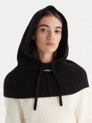 PINKO Komin 104494 A2Z1 Z99 Czarny. Czarne rękawiczki Pinko, bez wzorów, z materiału. Za 659.99 zł.