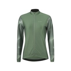 Kurtka damska Löffler Tori Mid. Zielone kurtki sportowe LOFFLER, l, bez wzorów, bez kaptura, rowerowe. W wyprzedaży za 369.00 zł.