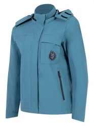 Protective Kurtka przeciwdeszczowa "Day N'Nite" w kolorze niebieskim rozmiar: 40. Niebieskie kurtki sportowe Protective, m, bez wzorów, bez kaptura, outdoorowe. Za 353.95 zł.
