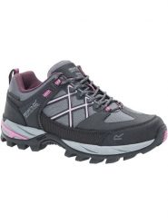 Damskie buty trekkingowe Regatta Samaris III. Szare trekkingi Regatta, z gumy, trekkingowe. Za 328.50 zł.