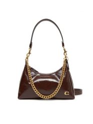 Coach Torebka Juliet 25 CAD75 B4MPL Brązowy. Brązowe torebki klasyczne Coach, bez wzorów, ze skóry, bez dodatków. Za 1,689.00 zł.
