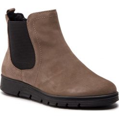 Botki CAPRICE - 9-25448-21 Taupe Nubuc 351. Brązowe botki Caprice, bez wzorów, z futra, bez obcasa, bez zapięcia. W wyprzedaży za 199.00 zł.