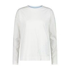 Bluza damska CMP. Białe bluzy CMP, bez wzorów, z materiału, bez kaptura. Za 225.00 zł.