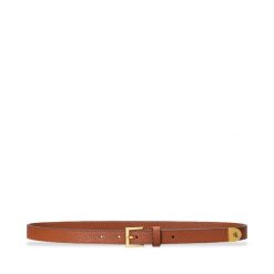 Pasek Damski LAUREN RALPH LAUREN. Brązowe paski Lauren Ralph Lauren, bez wzorów. Za 279.99 zł.