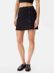 Calvin Klein Jeans Spódnica mini J20J225328 Czarny Regular Fit. Czarne spódnice Calvin Klein Jeans, s, bez wzorów, z jeansu, mini. Za 219.99 zł.
