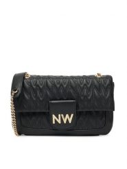 Nine West Torebka CEO-Astoria-Allure-LX10165 Czarny. Czarne torebki klasyczne Nine West, bez wzorów, z materiału, bez dodatków. Za 349.99 zł.