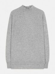Perfect Cashmere Kaszmirowy sweter w kolorze szarym rozmiar: L. Szare swetry Perfect Cashmere, l, bez wzorów, z kaszmiru, bez ramiączek. Za 456.99 zł.