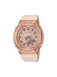 G-Shock Zegarek GM-S2100PG-4AER Różowy. Czerwone, analogowe zegarki G-Shock. Za 849.99 zł.
