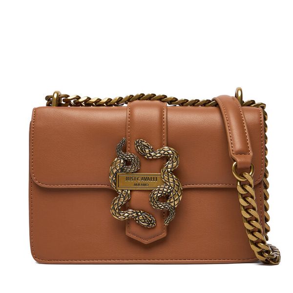 Torebka Just Cavalli. Brązowe torebki klasyczne Just Cavalli, bez wzorów, bez dodatków. Za 669.99 zł.