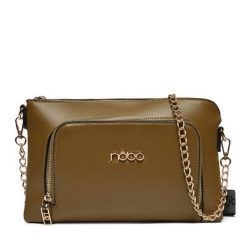 Torebka Nobo. Brązowe torebki klasyczne Nobo, bez wzorów, bez dodatków. Za 79.99 zł.