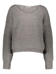 Sublevel Sweter w kolorze szarym rozmiar: XL. Szare swetry Sublevel, xl, bez wzorów, ze splotem, bez ramiączek. Za 92.64 zł.