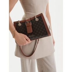 Torebka Nine West. Brązowe torebki klasyczne Nine West, bez wzorów, bez dodatków. Za 229.99 zł.