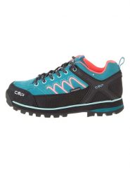 CMP Skórzane buty trekkingowe "Moon Low" w kolorze niebiesko-czarnym rozmiar: 37. Czarne trekkingi CMP, z materiału, outdoorowe. Za 217.18 zł.