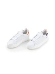 Anna Morellini Skórzane sneakersy "Gistella" w kolorze białym rozmiar: 37. Białe trampki Anna Morellini, bez wzorów, bez zapięcia. Za 303.06 zł.