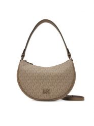 MICHAEL Michael Kors Torebka Kyla 32T5T8QU1B Beżowy. Brązowe torebki klasyczne MICHAEL Michael Kors, bez wzorów, ze skóry, bez dodatków. Za 869.99 zł.