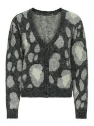 ONLY Kardigan Edelie 15353090 Szary Regular Fit. Szare kardigany Only, m, bez wzorów, z syntetyku. Za 199.99 zł.
