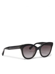 Longchamp Okulary przeciwsłoneczne LO698S Czarny. Czarne okulary przeciwsłoneczne Longchamp, bez wzorów, z tworzywa sztucznego. Za 519.99 zł.