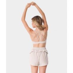 Stanik sportowy crossback dla kobiet Carpatree Balletcore. Brązowe bielizna sportowa Carpatree, s, bez wzorów. Za 139.99 zł.