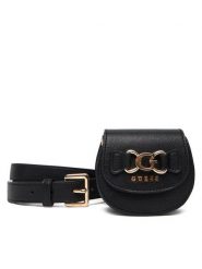 Guess Pasek Damski BW9288 P5425 Czarny. Czarne paski Guess, z aplikacjami, ze skóry. Za 369.99 zł.
