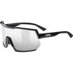 Uvex sportstyle 235 Okulary do wielu sportów Unisex Półobwódkowe Czarny. Czarne okulary przeciwsłoneczne UVEX, bez wzorów, sportowe. Za 641.99 zł.