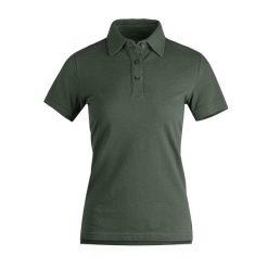 Koszulka myśliwska damska Tagart FNP Green polo bawełniana. Zielone koszulki polo tagart, l, bez wzorów, z bawełny, bez kołnierzyka, bez ramiączek. Za 129.00 zł.