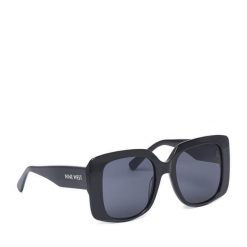 Okulary przeciwsłoneczne Nine West. Czarne okulary przeciwsłoneczne Nine West, bez wzorów. Za 149.99 zł.