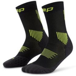 Damskie krótkie skarpety kompresyjne sportowe Core Run do połowy łydki CEP. Brązowe skarpety CEP, bez wzorów, z dzianiny. Za 84.00 zł.