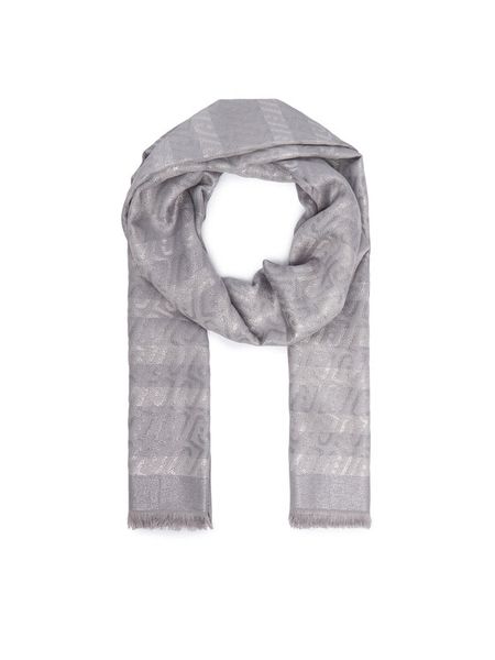 Liu Jo Szalik 2F6036 T0300 Szary. Szare rękawiczki Liu Jo, bez wzorów, z wiskozy. Za 299.99 zł.