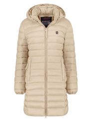 ANAPURNA Płaszcz pikowany "Akitalana" w kolorze beżowym rozmiar: XL. Brązowe płaszcze ANAPURNA, xl, bez wzorów, bez kaptura. Za 173.99 zł.