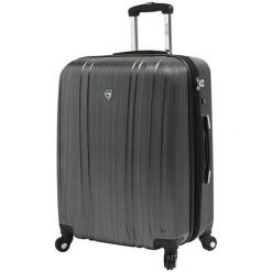 Mia Toro walizka podróżna M1093/3-M srebrny. Szare walizki Mia Toro, bez wzorów. Za 405.00 zł.