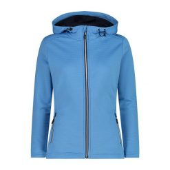 Bluza damska turystyczna CMP 31E1836. Niebieskie bluzy CMP, l, bez wzorów, bez kaptura. Za 382.50 zł.