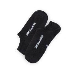 Skarpetki sportowe damskie Gym Glamour 2-pak. Czarne obuwie sportowe GYM GLAMOUR, bez wzorów. Za 30.99 zł.