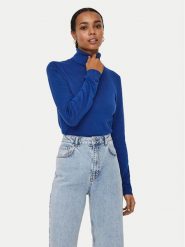 Vero Moda Golf Glory 10231630 Niebieski Regular Fit. Niebieskie golfy Vero Moda, l, bez wzorów, z wiskozy, bez ramiączek. Za 69.99 zł.