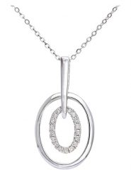 Revoni Złoty naszyjnik z diamentami - dł. 46 cm rozmiar: onesize. Szare naszyjniki Revoni, z diamentem, złote. Za 1,522.99 zł.