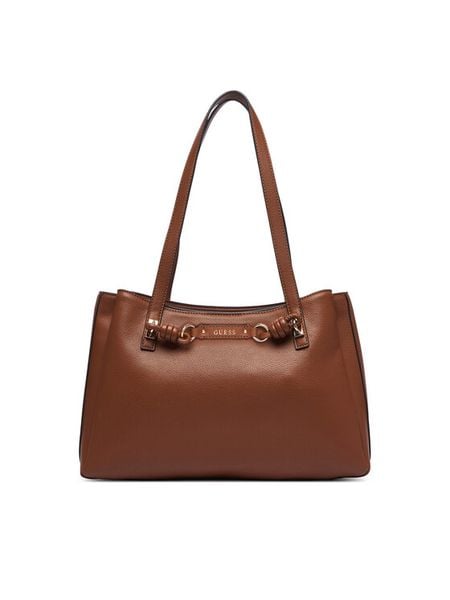 Guess Torebka HWBG97 42230 Brązowy. Brązowe torebki klasyczne Guess, z aplikacjami, ze skóry, bez dodatków. Za 544.99 zł.