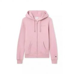 Bluza sportowa damska Champion 118405PS090. Czerwone bluzy Champion, uniwersalny, bez wzorów, z bawełny, z kapturem. Za 349.99 zł.