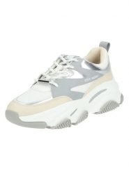 Steve Madden Sneakersy w kolorze srebrno-białym rozmiar: 40. Białe trampki Steve Madden, bez wzorów, bez zapięcia. Za 217.99 zł.