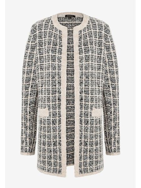 More & More Kardigan w kolorze kremowo-szarym rozmiar: 36. Brązowe kardigany More & More, bez wzorów. Za 191.42 zł.