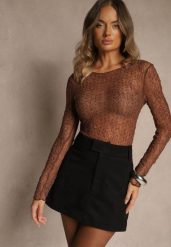 Czarna Spódnica VICES Mini Stylizowana na Zamszową Tivite. Czarne spódnice Renee, na co dzień, l, bez wzorów, z zamszu, eleganckie, mini, koszulowe. Za 79.99 zł.