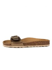 Little Sky Klapki w kolorze jasnobrązowym rozmiar: 38. Brązowe klapki Little Sky, bez wzorów, z otwartym noskiem, bez obcasa. Za 119.95 zł.
