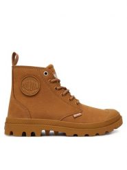 Skechers Botki On-The-Go Stellar 144775/CHOC Brązowy. Brązowe botki Skechers, bez wzorów, ze skóry, bez obcasa, na płaskiej podeszwie, bez zapięcia. Za 449.99 zł.