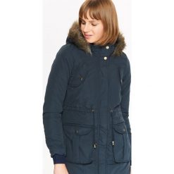 KURTKA ZIMOWA DAMSKA, PARKA Z FUTERKIEM PRZY KAPTURZE. Brązowe kurtki TROLL, na jesień, s, z kapturem. W wyprzedaży za 189.99 zł.