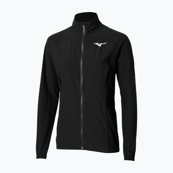 Bluza tenisowa damska Mizuno Frontier Shadow W. Czarne bluzy Mizuno, xl, bez wzorów, z elastanu, bez kaptura. Za 209.99 zł.