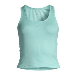 Tank top treningowy damski Casall Delight Scoop Neck. Niebieskie topy Casall, m, bez wzorów, bez kołnierzyka, bez ramiączek. Za 119.99 zł.