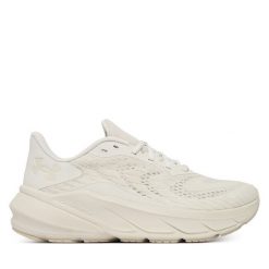 Buty do biegania Under Armour. Białe obuwie sportowe Under Armour, bez zapięcia, do biegania. Za 399.99 zł.