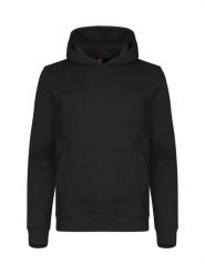 Clique Miami Hoody Junior - Bluza z kapturem z mieszanki bawełny – Black. Czarne bluzy CLIQUE, bez wzorów, z bawełny, z kapturem. Za 153.85 zł.